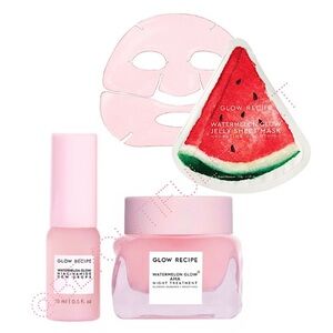 Glow Recipe Watermelon Glow Skin Boosting Set to Brighten, Soothe & Hydrate Skin